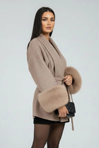 Driftly | Coat Women's Belted Full Length Waist Tie - product photo 3