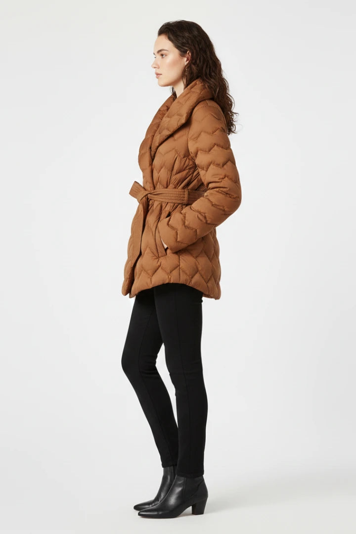 Driftly | Coat Women's Belted Waist Deep Pocket - product photo 4