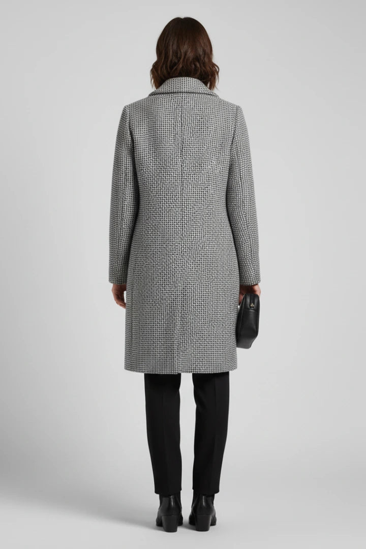 Driftly | Coat Women's Blazer Collar Woven Texture - product photo 4