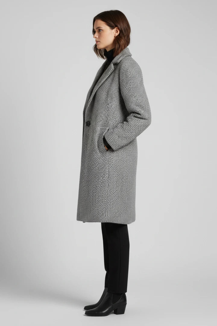 Driftly | Coat Women's Blazer Collar Woven Texture - product photo 5