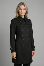 Driftly | Coat Women's Double-Breasted Long Sleeve - product photo 5