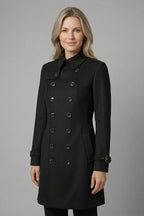 Driftly | Coat Women's Double-Breasted Long Sleeve - product photo 6