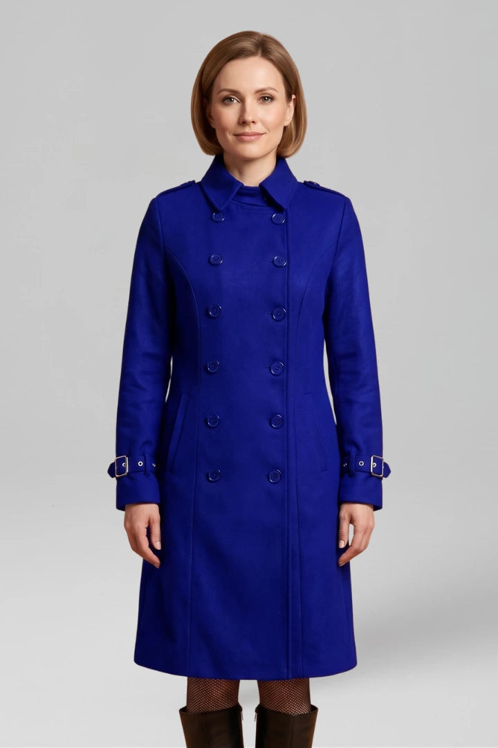 Driftly | Coat Women's Double-Breasted Long Sleeve - product photo 9