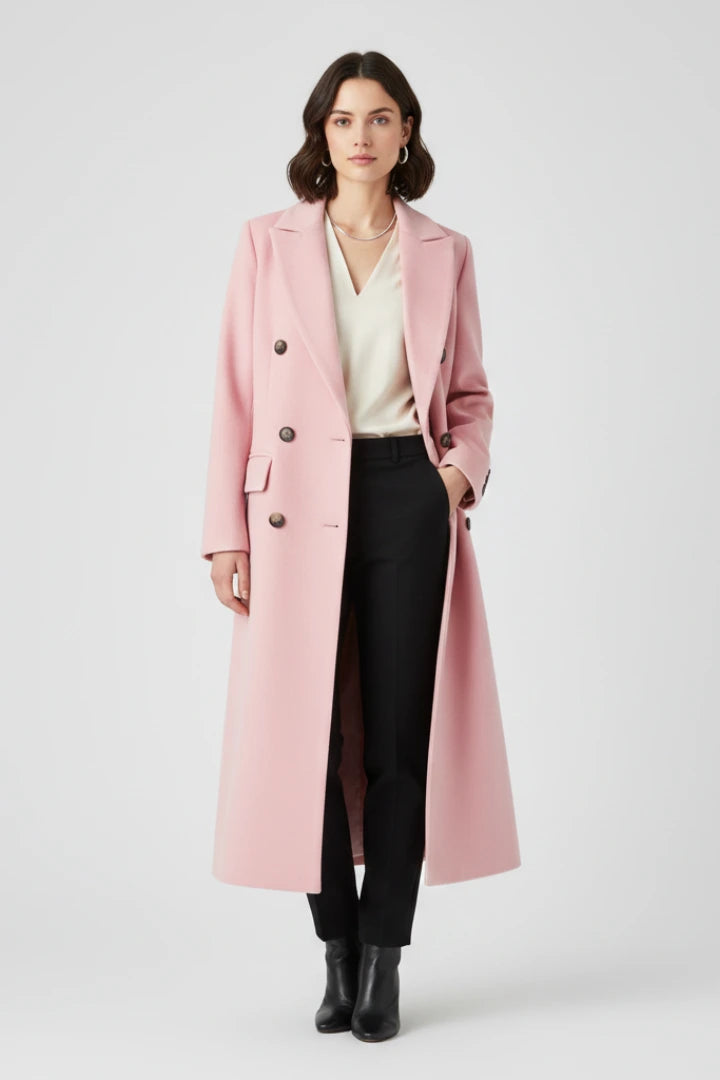 Driftly | Coat Women's Lapel Collar Button-Down - product photo 2