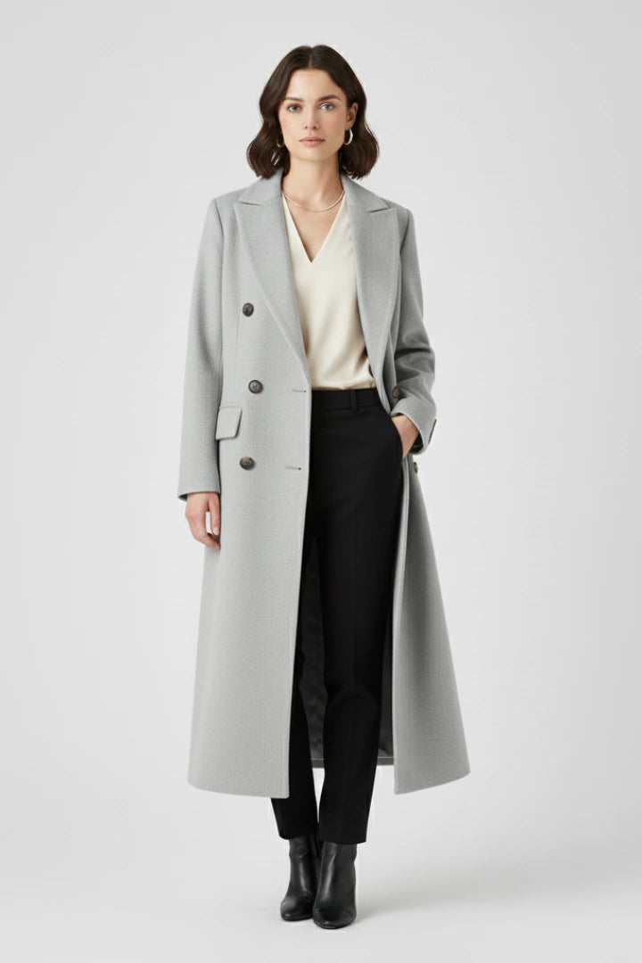 Driftly | Coat Women's Lapel Collar Button-Down - product photo 7