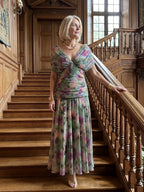Driftly | Dress Women's Off-Shoulder Draped Midi - product photo 19