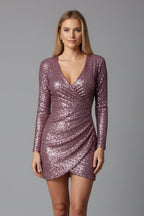 Driftly | Dress Women's V-Neck Long Sleeve - product photo 23