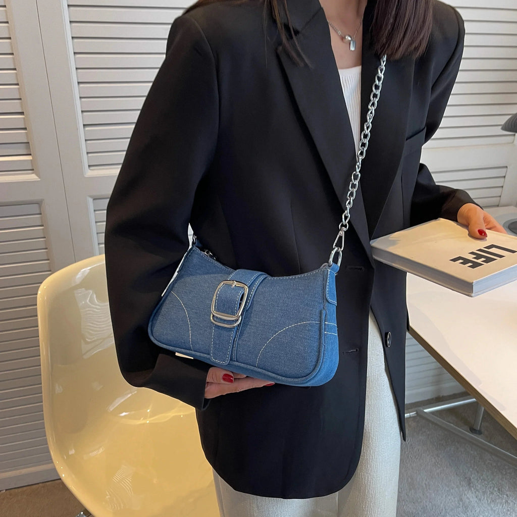 Driftly | Handbag Women's Buckle Two-Way Shoulder - product photo 4
