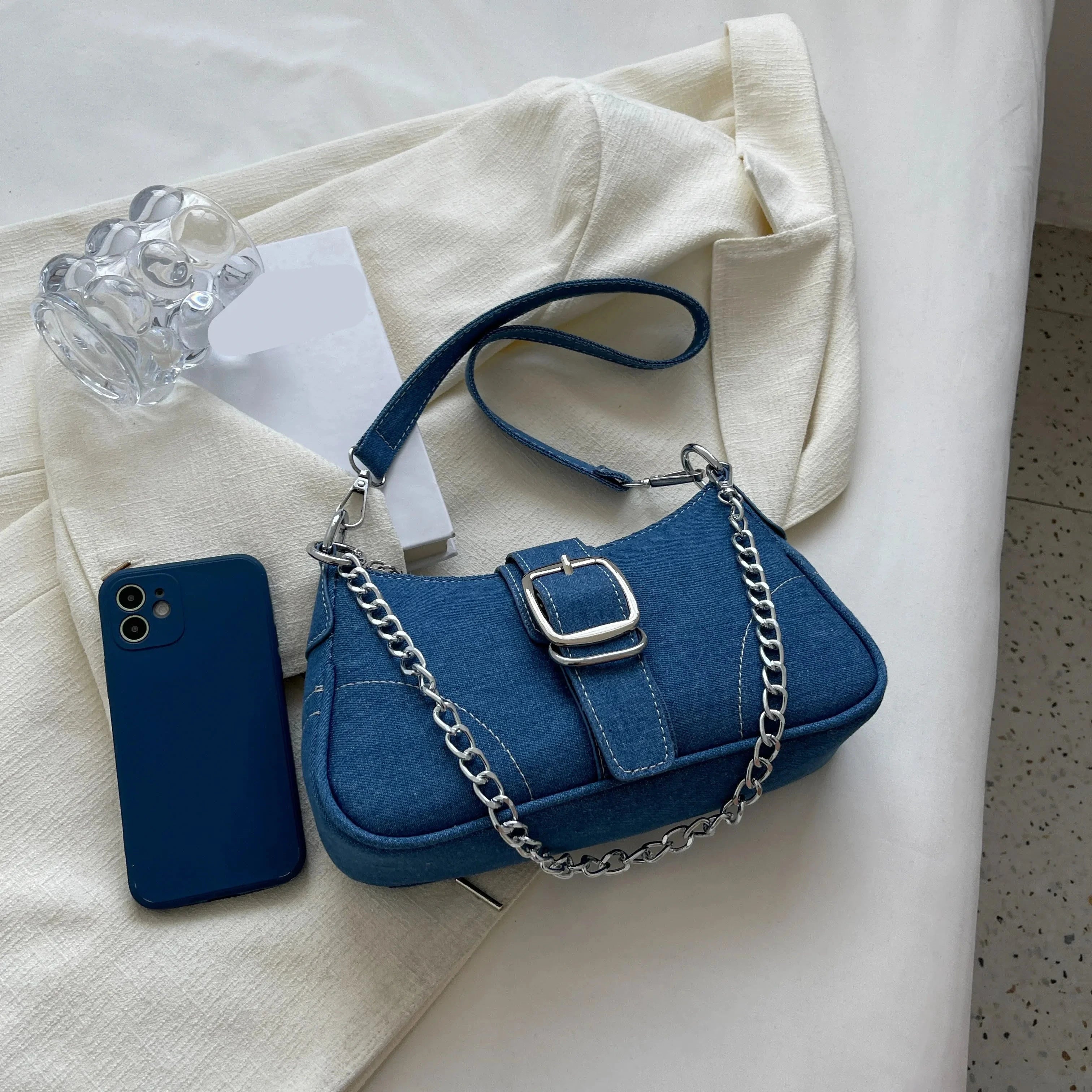 Driftly | Handbag Women's Buckle Two-Way Shoulder - product photo 5