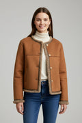 Driftly | Jacket Women's Button Closure Trim Edging - product photo 2