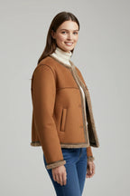 Driftly | Jacket Women's Button Closure Trim Edging - product photo 5