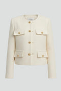Driftly | Jacket Women's Cropped Button-Front - product photo 1