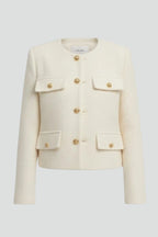 Driftly | Jacket Women's Cropped Button-Front - product photo 1