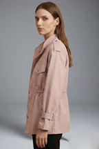 Driftly | Jacket Women's Double Breasted Utility Belt - product photo 3