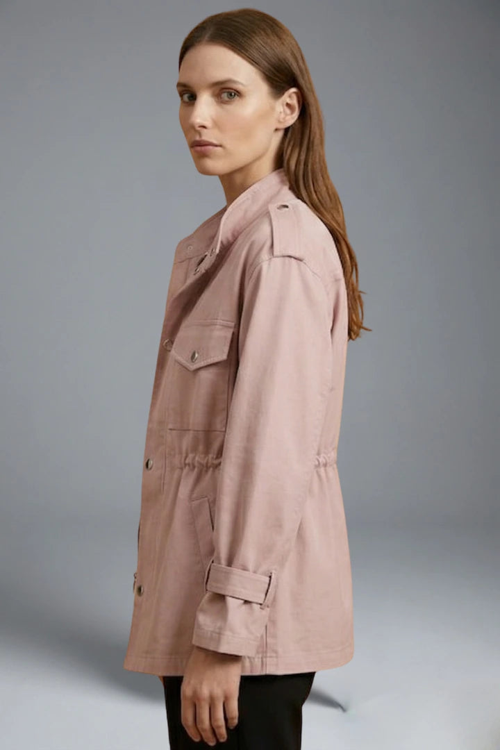 Driftly | Jacket Women's Double Breasted Utility Belt - product photo 3