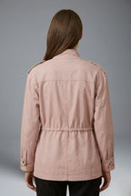 Driftly | Jacket Women's Double Breasted Utility Belt - product photo 4