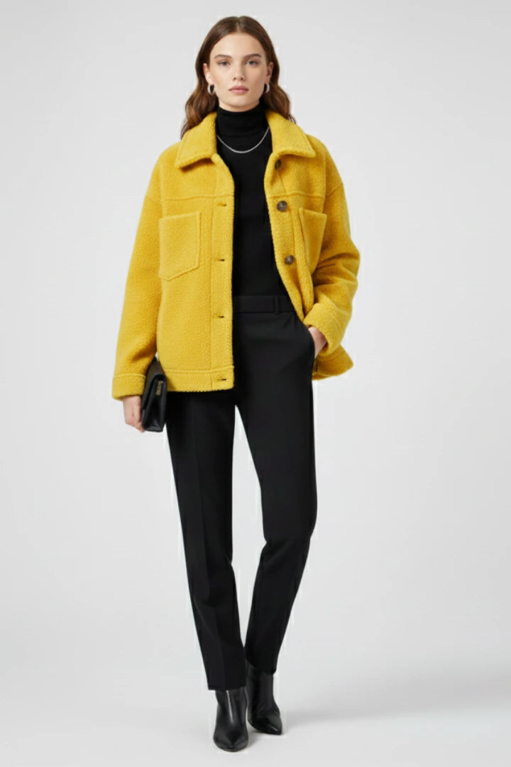 Driftly | Jacket Women's Fleece Button-Up - product photo 7
