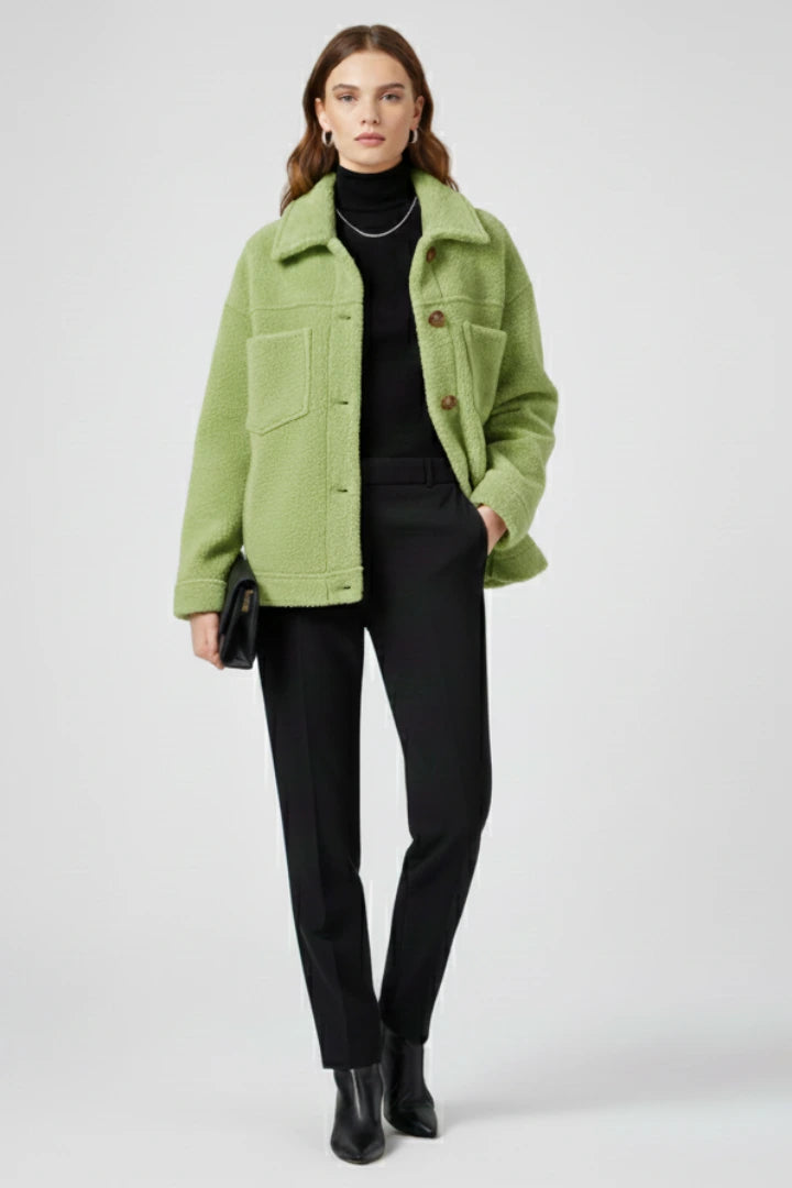 Driftly | Jacket Women's Fleece Button-Up - product photo 8