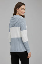 Driftly | Jacket Women's Hooded Zipper Ribbed - product photo 4