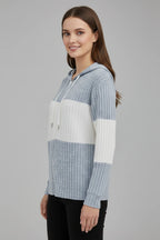 Driftly | Jacket Women's Hooded Zipper Ribbed - product photo 5