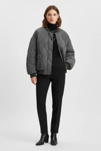 Driftly | Jacket Women's Quilted Snap Closure Bomber - product photo 2