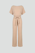 Driftly | Jumpsuit Women's Belted Wide Leg - product photo 1