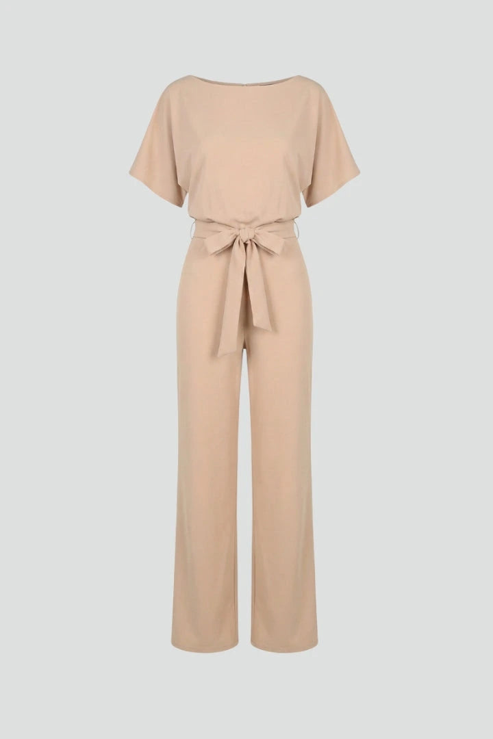 Driftly | Jumpsuit Women's Belted Wide Leg - product photo 1