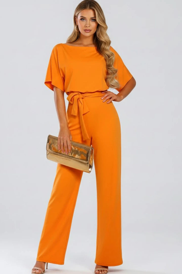 Driftly | Jumpsuit Women's Belted Wide Leg - product photo 7
