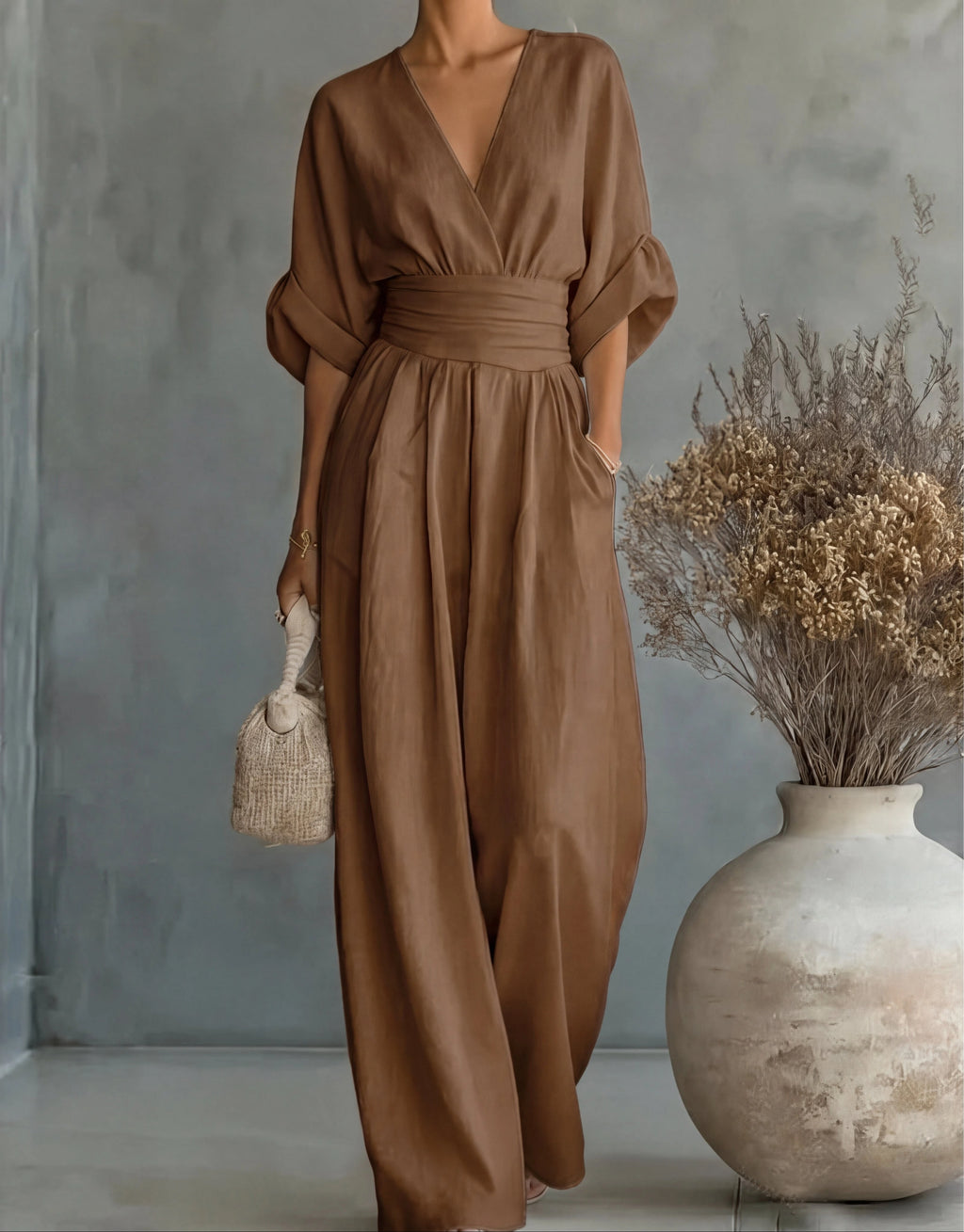 Driftly | Jumpsuit Women's Elegant Wide-Leg - product photo 16