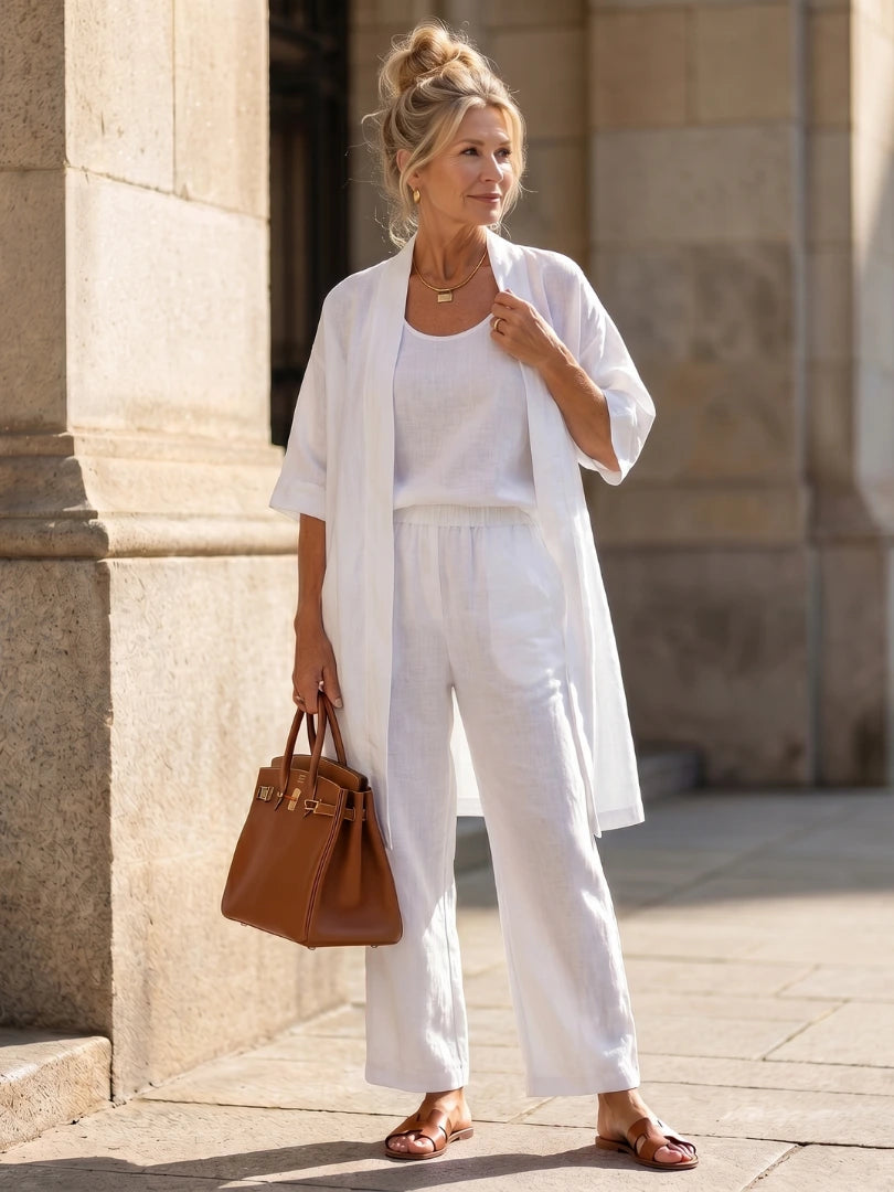 Driftly | Jumpsuit Women's Relaxed Three Piece Set - product photo 19