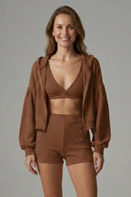 Driftly | Set Women's Hooded Jacket Three-Piece - product photo 7