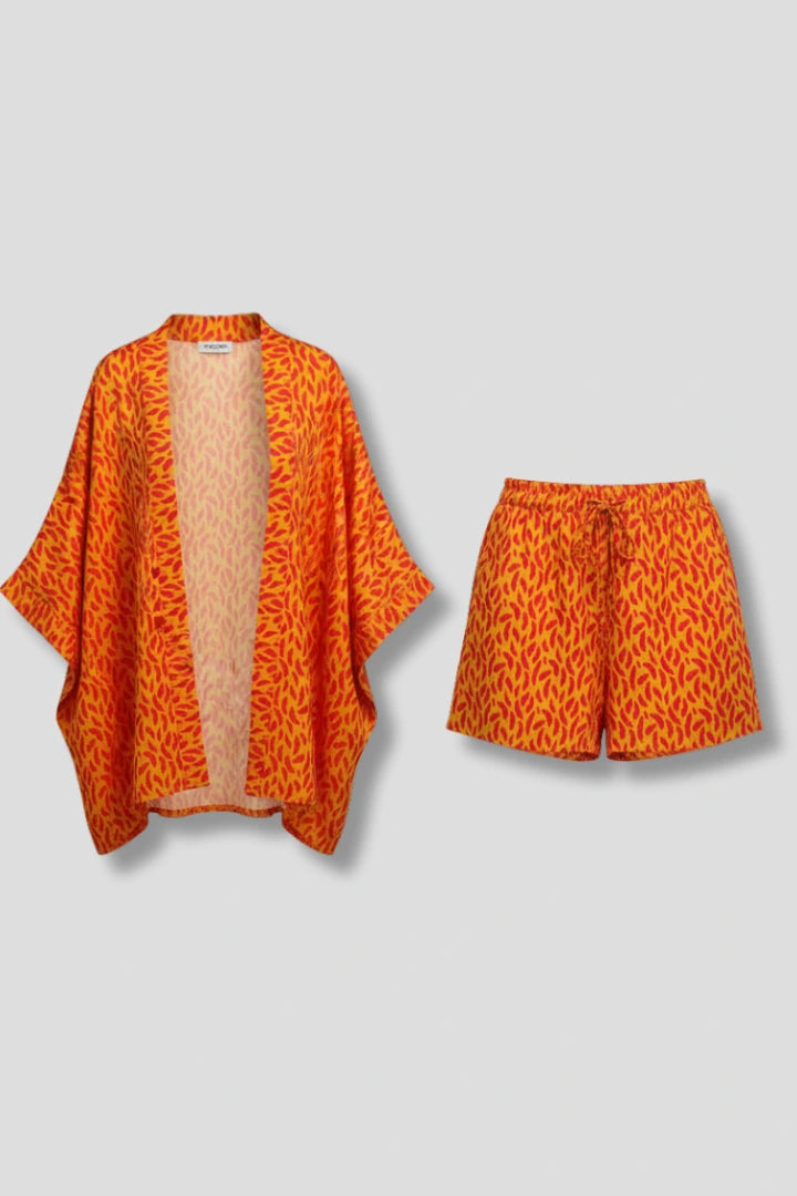 Driftly | Set Women's Open Front Jacket Shorts - product photo 1