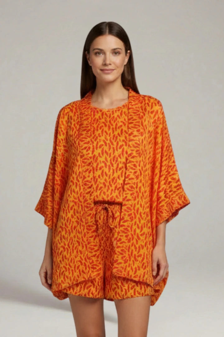 Driftly | Set Women's Open Front Jacket Shorts - product photo 2