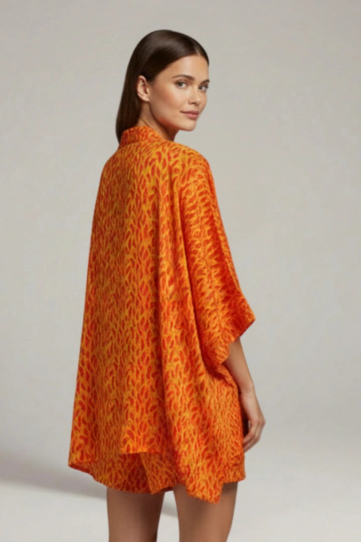 Driftly | Set Women's Open Front Jacket Shorts - product photo 3