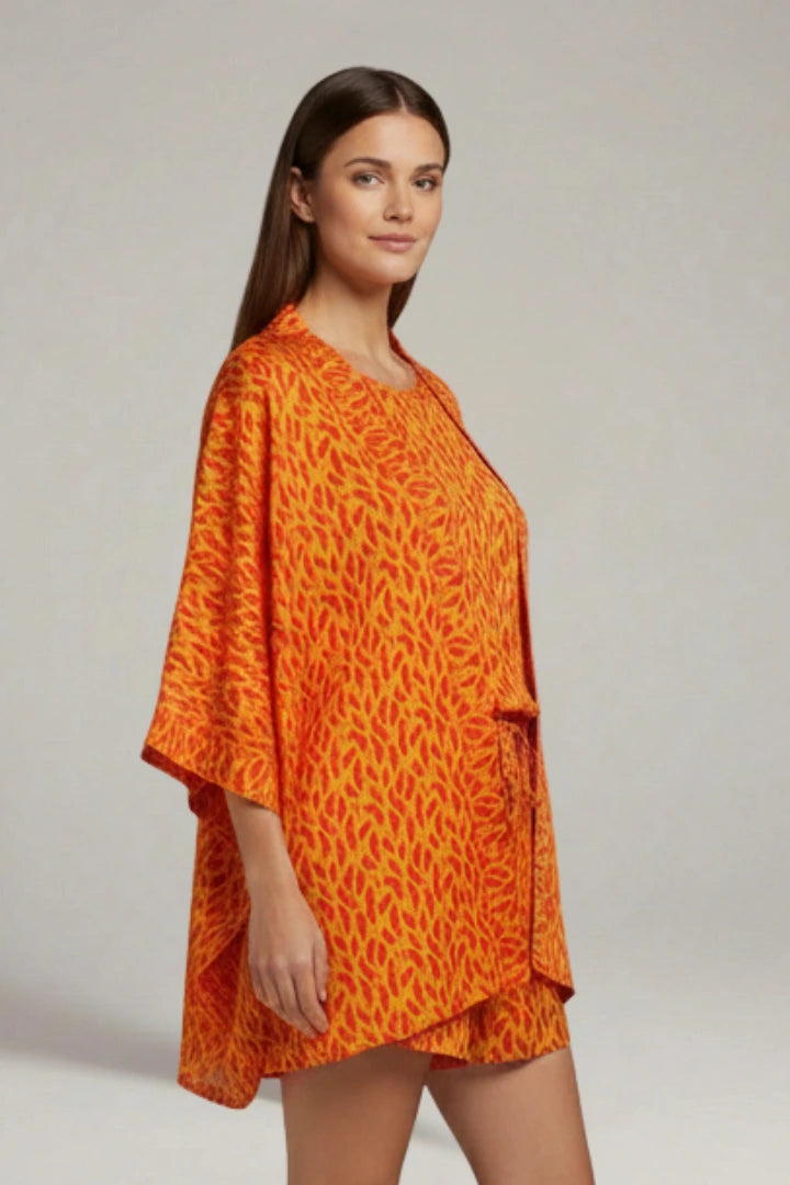 Driftly | Set Women's Open Front Jacket Shorts - product photo 4
