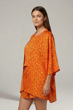 Driftly | Set Women's Open Front Jacket Shorts - product photo 5