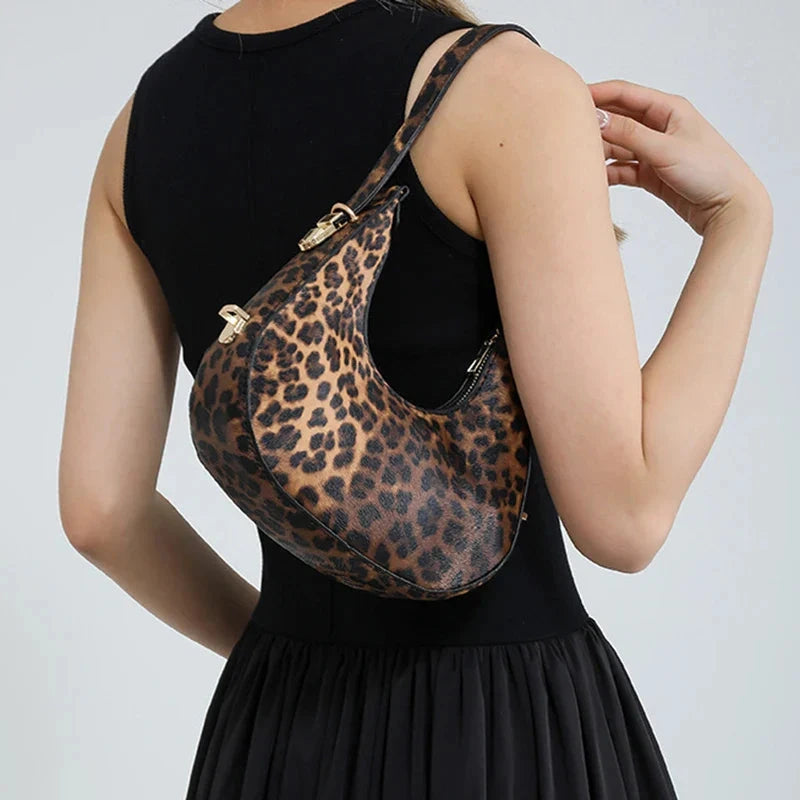 Driftly | Shoulder Bag Women's Animal Print Zipper - product photo 6
