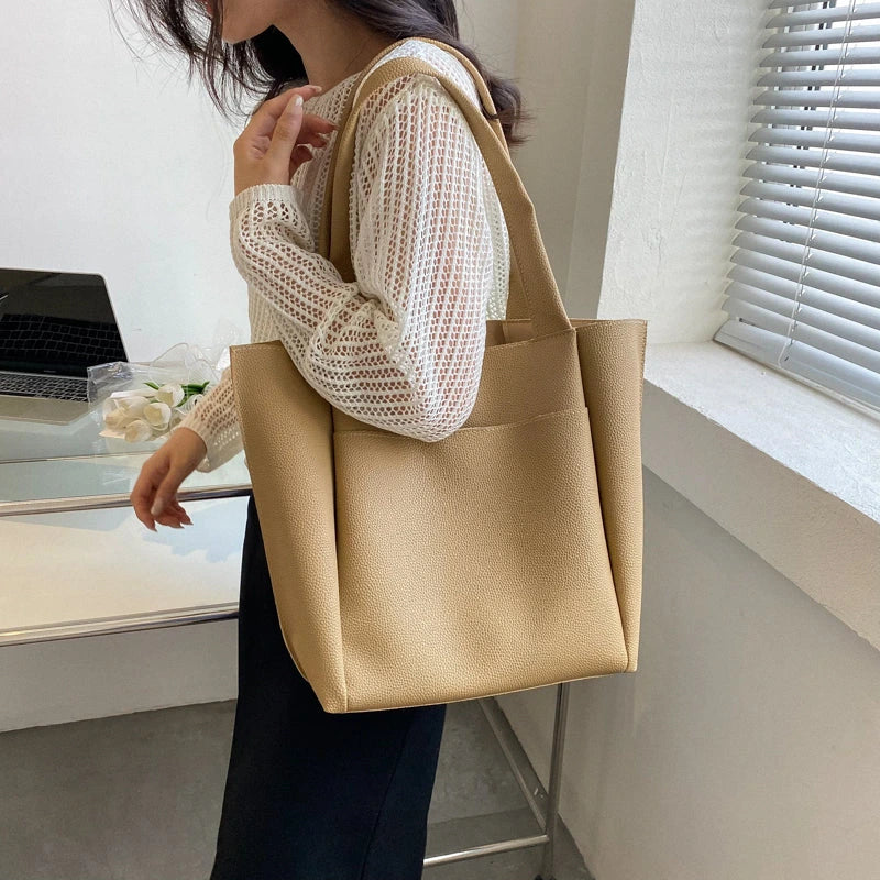 Driftly | Tote Bag Women's Large Shoulder Work - product photo 3