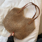 Driftly | Tote Women's Woven Beach Shoulder - product photo 5