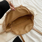 Driftly | Tote Women's Woven Round Beach - product photo 5