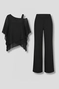Driftly | Two Piece Set Women's Asymmetrical Top Wide Leg - product photo 1
