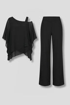 Driftly | Two Piece Set Women's Asymmetrical Top Wide Leg - product photo 1