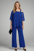 Driftly | Two Piece Set Women's Asymmetrical Top Wide Leg - product photo 7