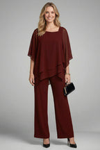 Driftly | Two Piece Set Women's Asymmetrical Top Wide Leg - product photo 9