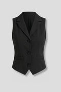 Driftly | Vest Women's Lapel Collar Button-Down - product photo 1