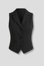 Driftly | Vest Women's Lapel Collar Button-Down - product photo 1