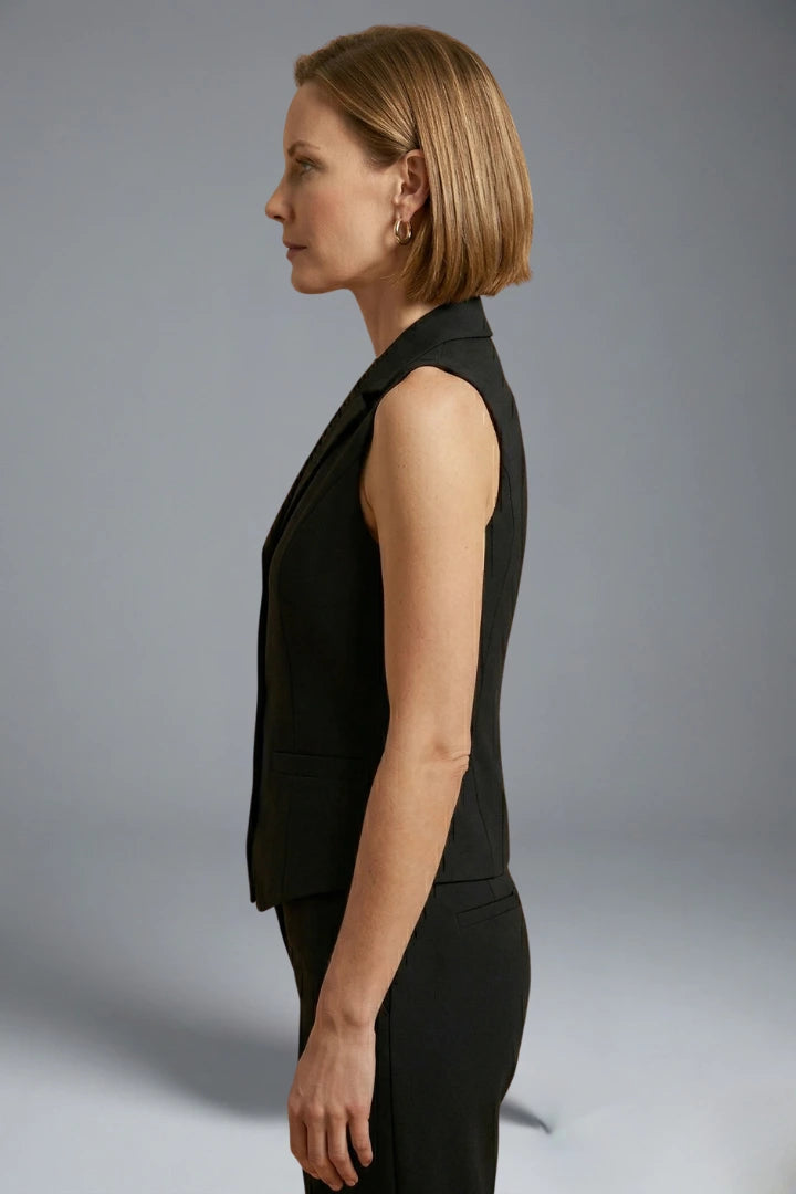 Driftly | Vest Women's Lapel Collar Button-Down - product photo 4