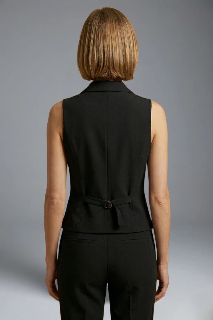 Driftly | Vest Women's Lapel Collar Button-Down - product photo 5