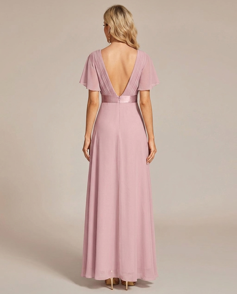 Driftly | Dress Women's Maxi Empire Waist - Chiffon