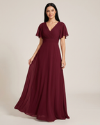 Driftly | Dress Women's Maxi Empire Waist - Chiffon
